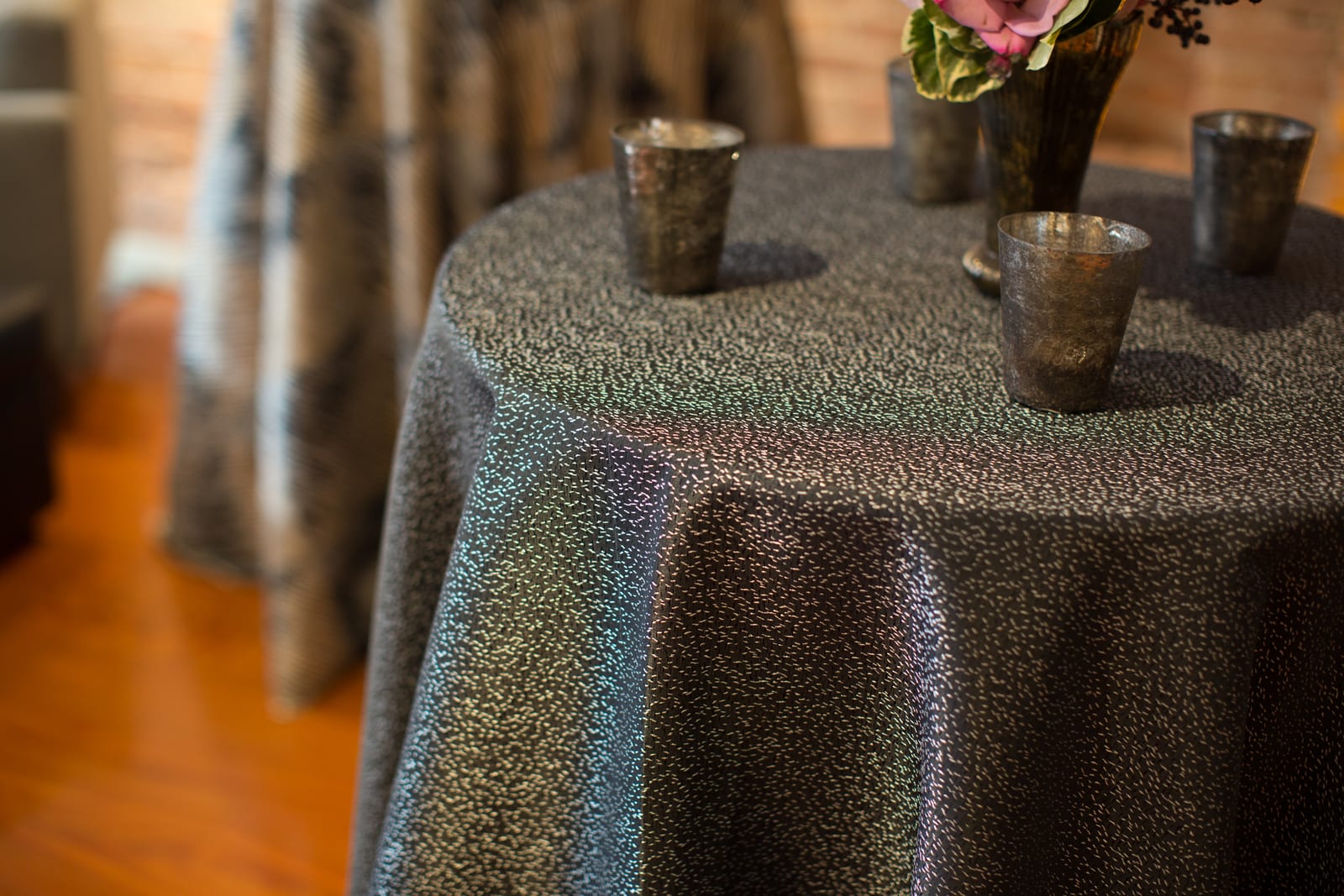 Soiree Black at a Windy City Linen event