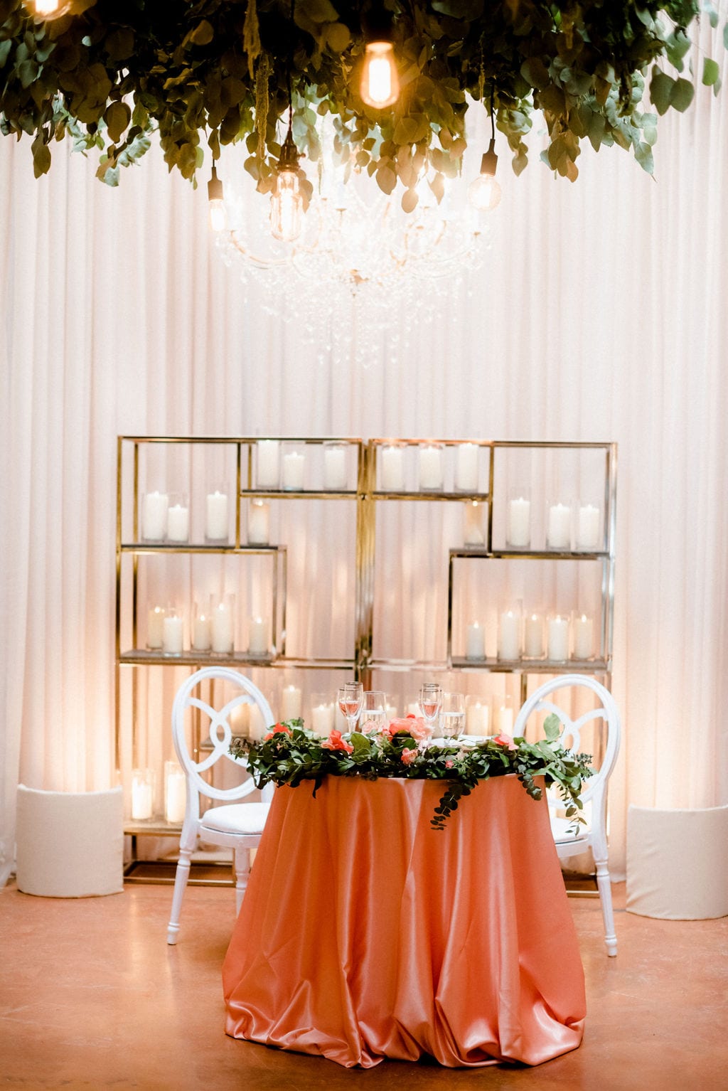 Classic Solid Blush at a Windy City Linen event