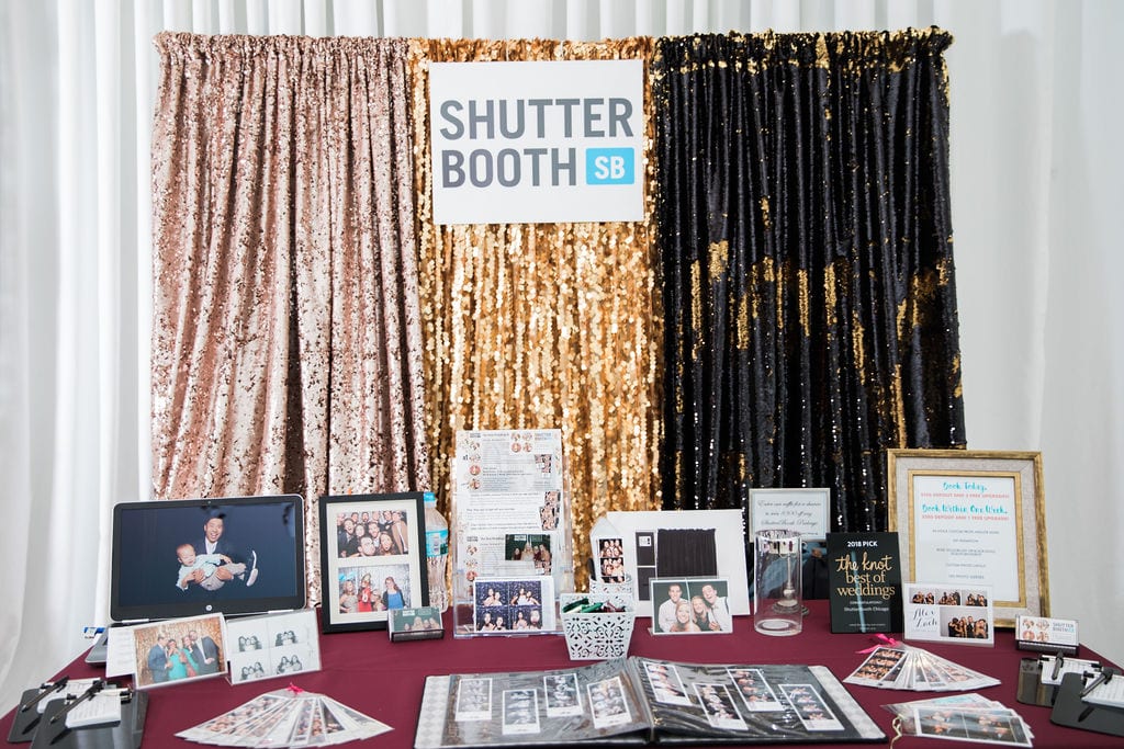 Classic Solid Burgundy at a Windy City Linen event