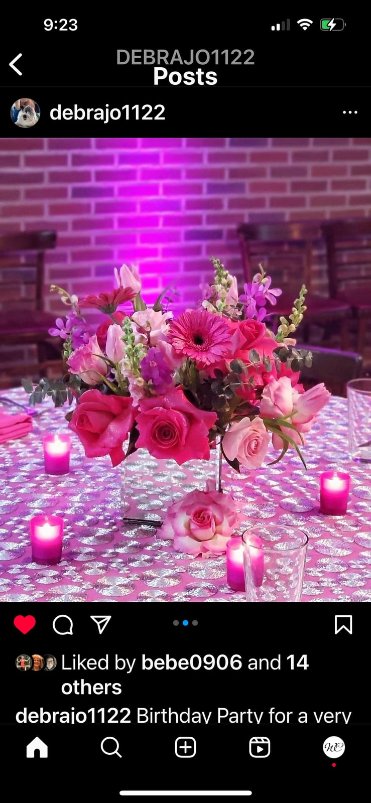 Concentric Gold at a Windy City Linen event