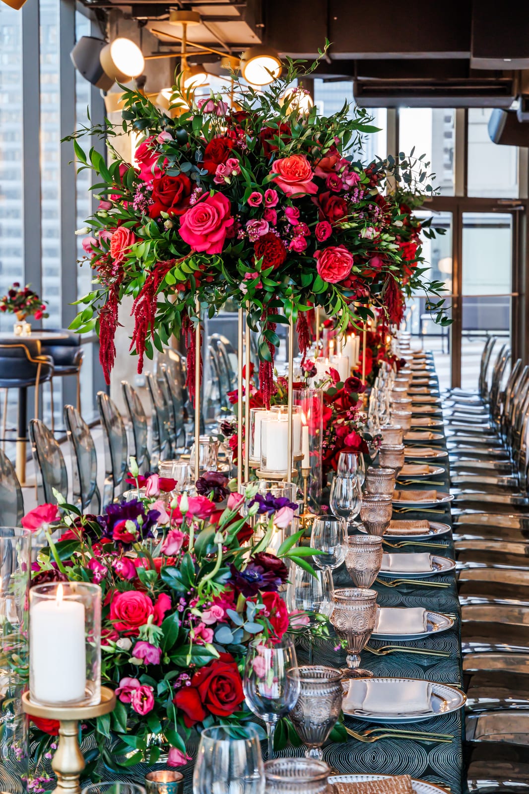 Echo Jade at a Windy City Linen event