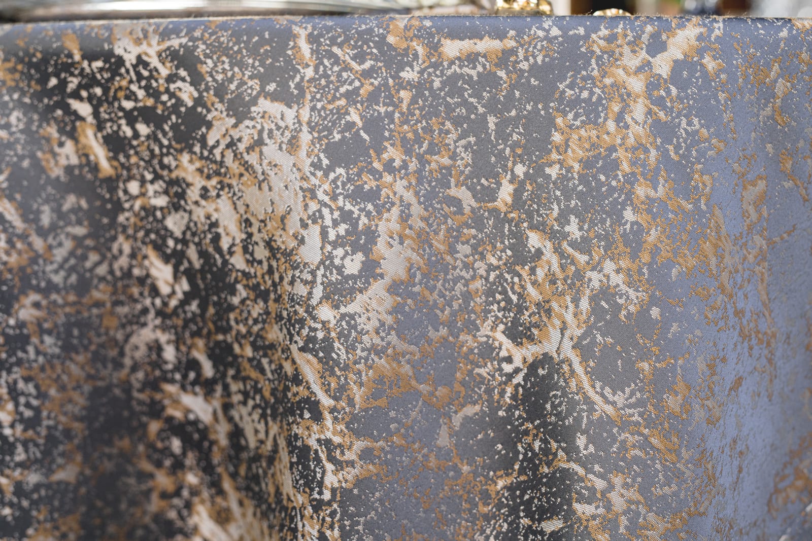 Federal Blue Granite at a Windy City Linen event