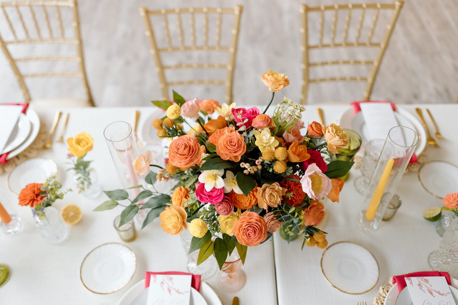 Verve Champagne Gold at a Windy City Linen event