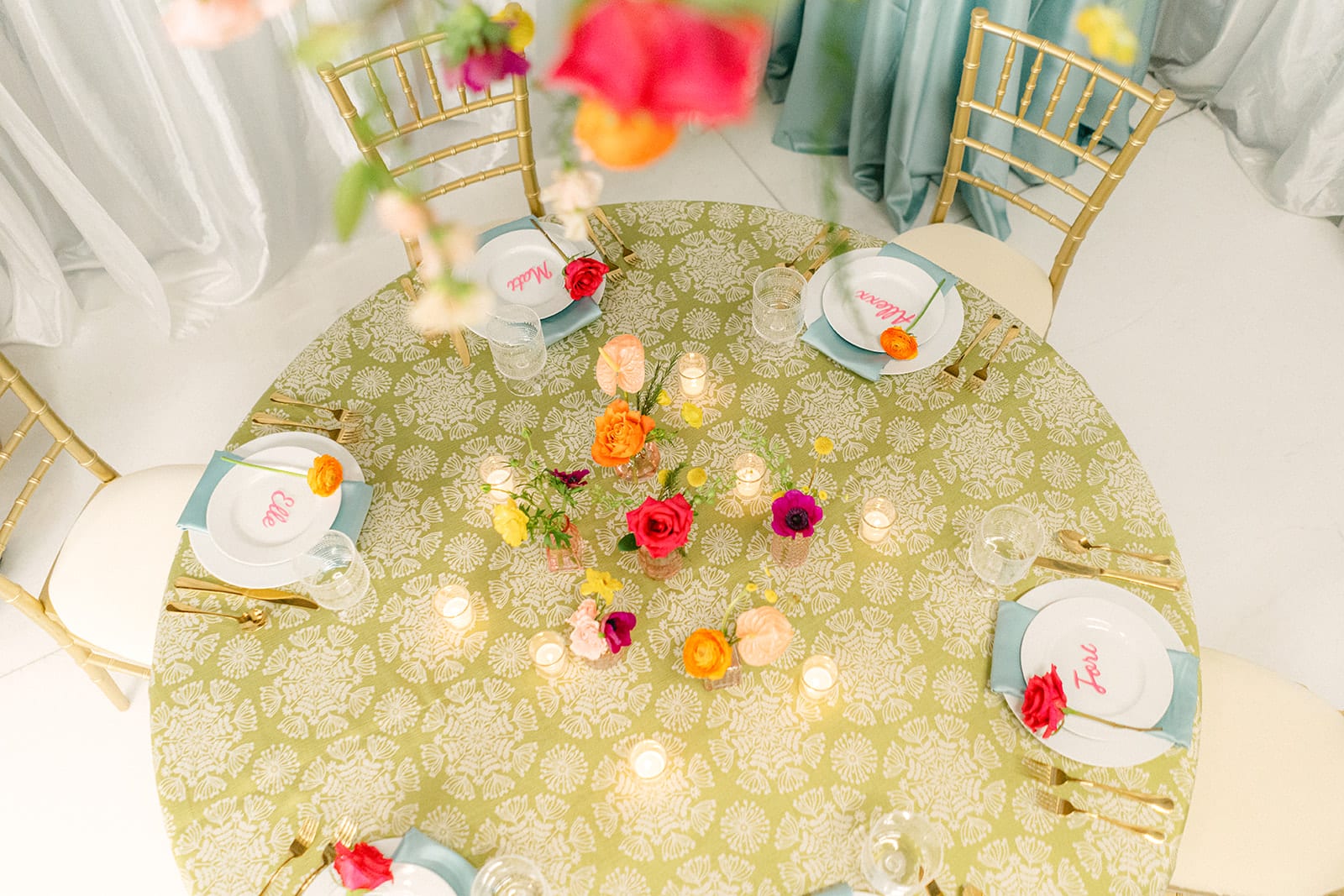 Helena Apple at a Windy City Linen event