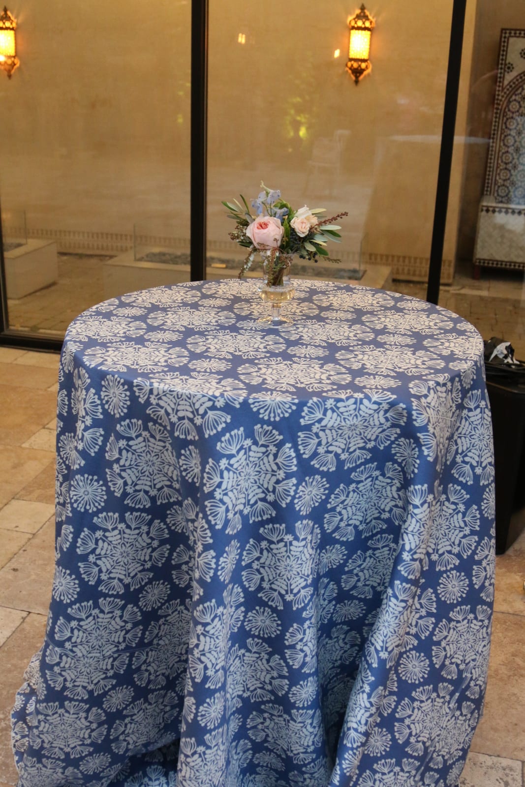 Helena Blue at a Windy City Linen event