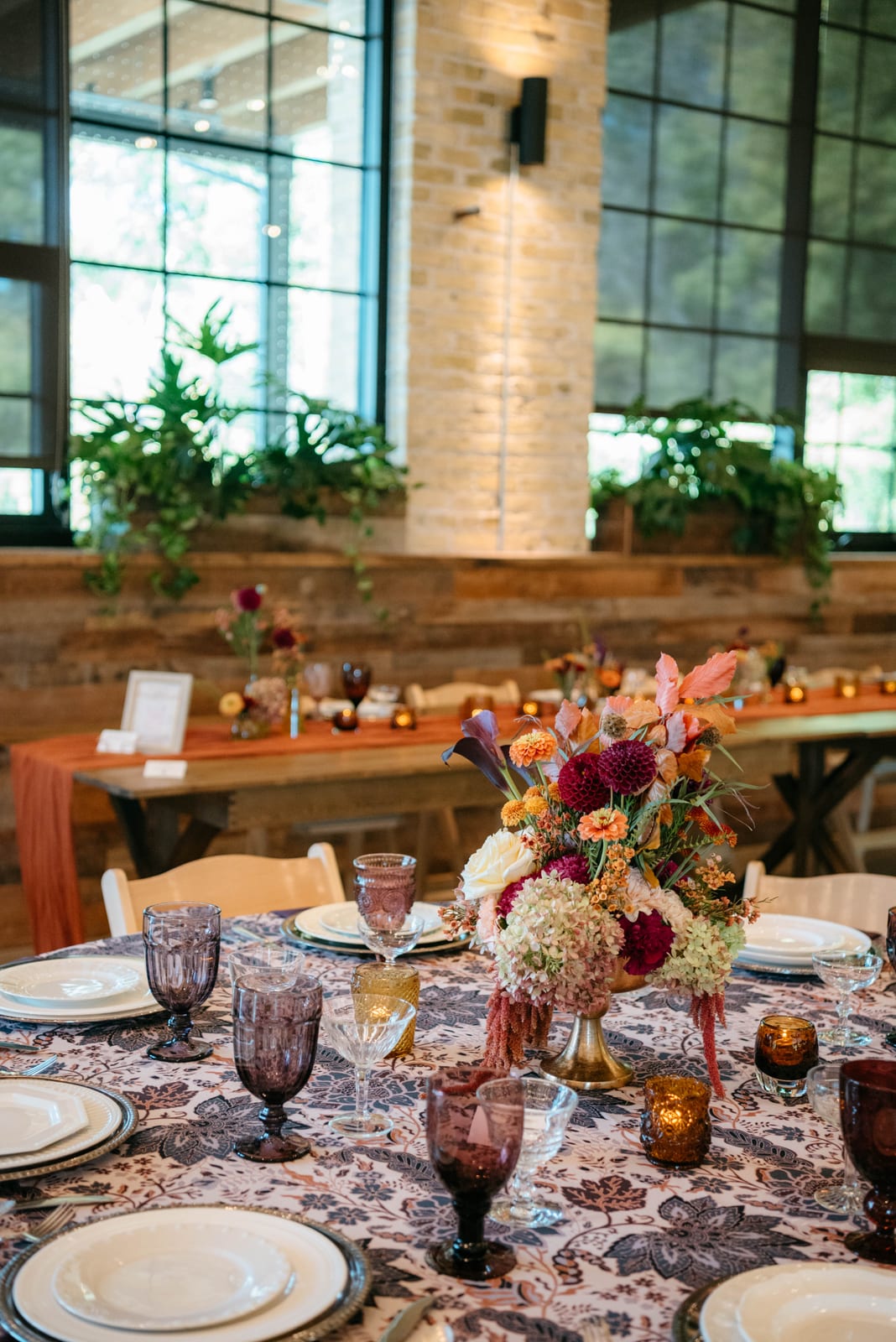 Indigo Bloom at a Windy City Linen event