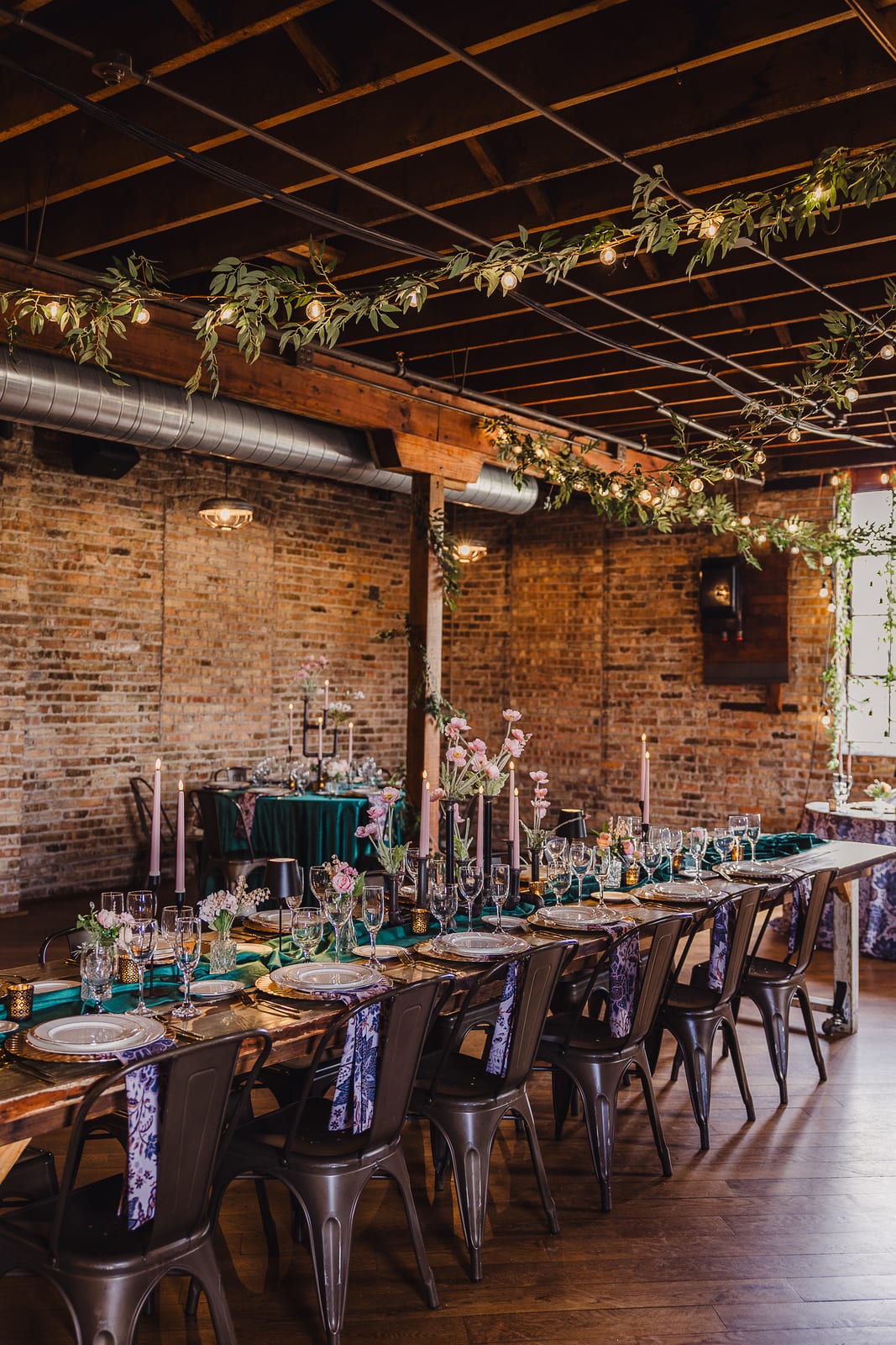 Indigo Bloom at a Windy City Linen event