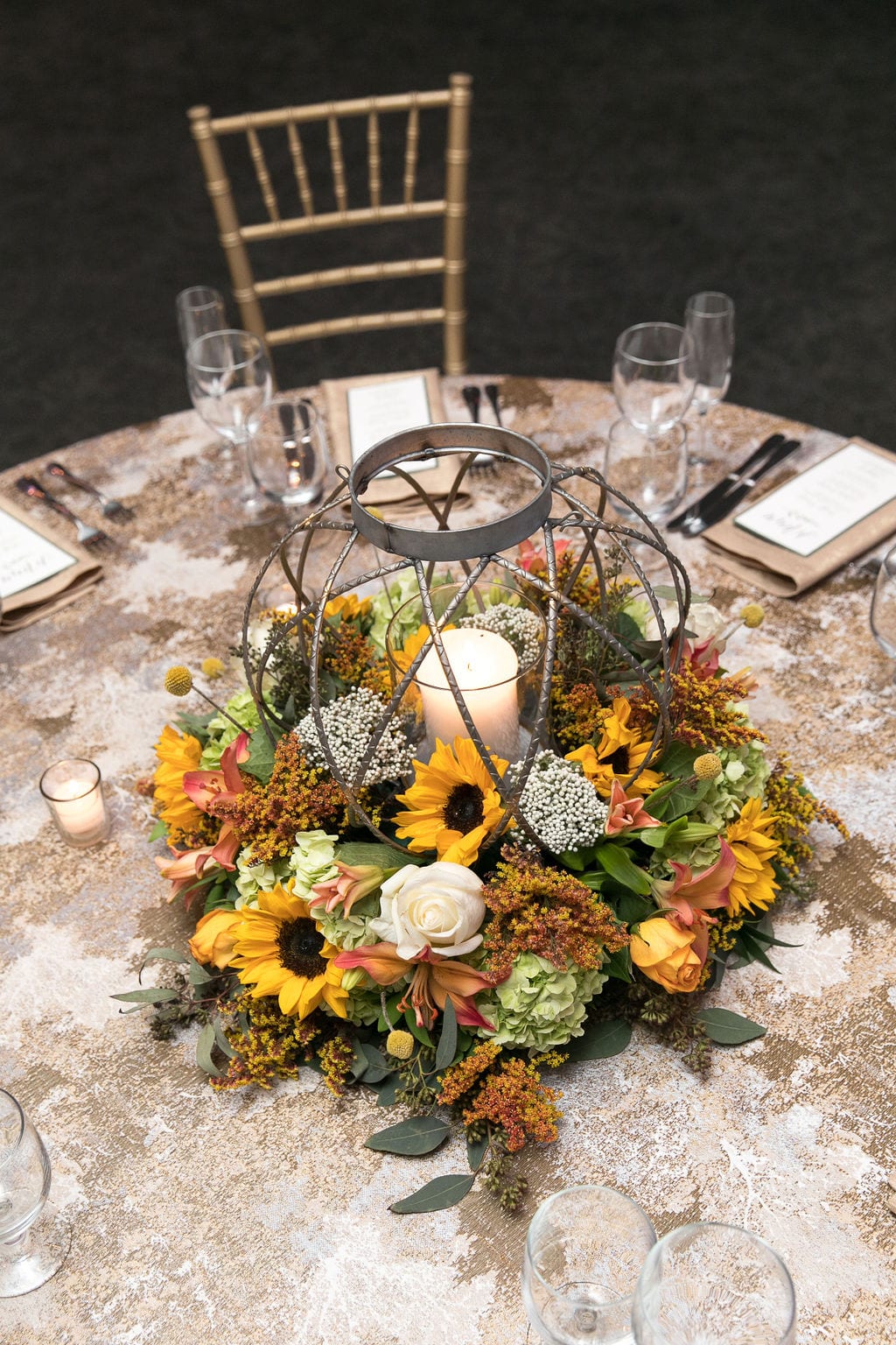 Midas Travertine at a Windy City Linen event