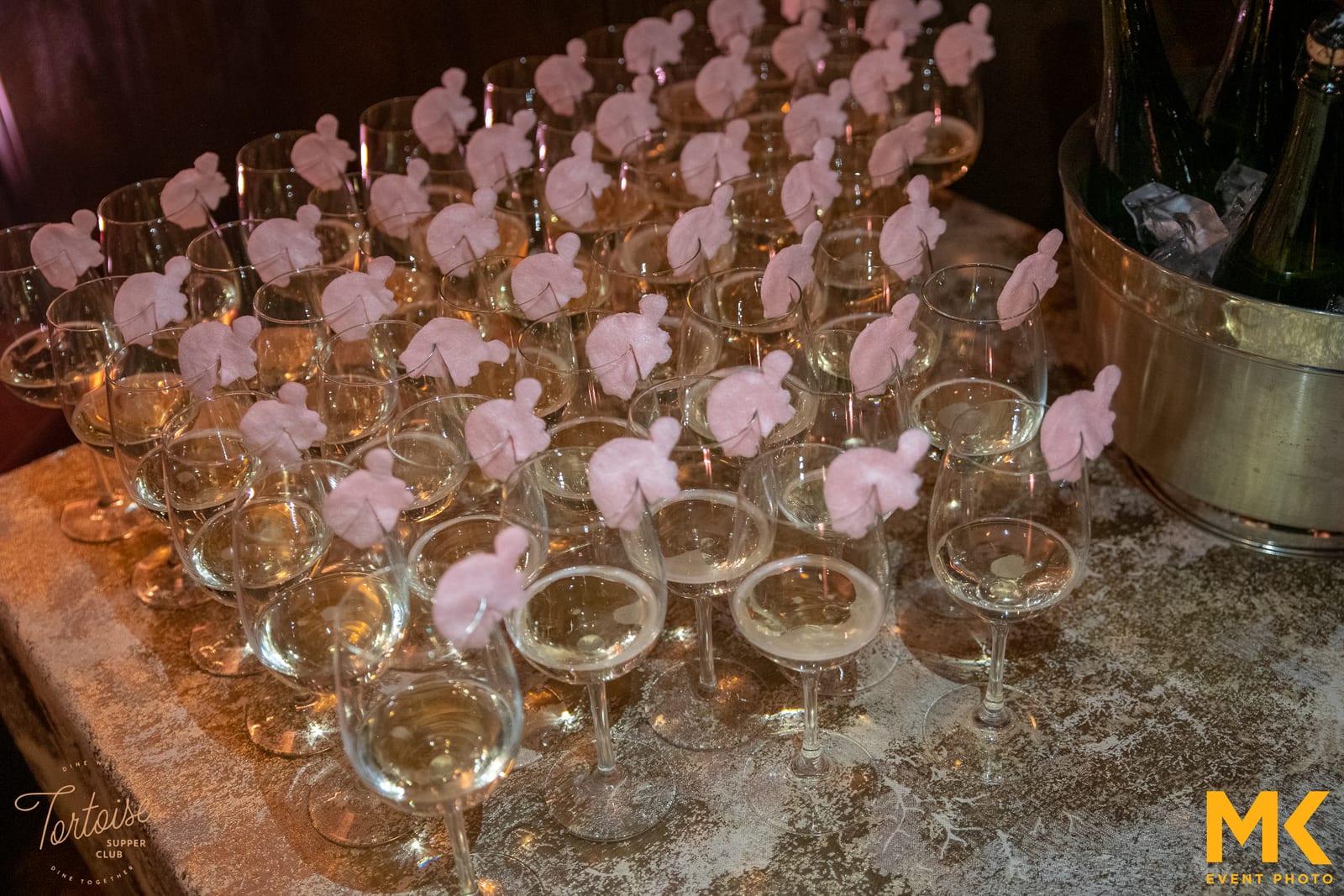 Midas Travertine at a Windy City Linen event