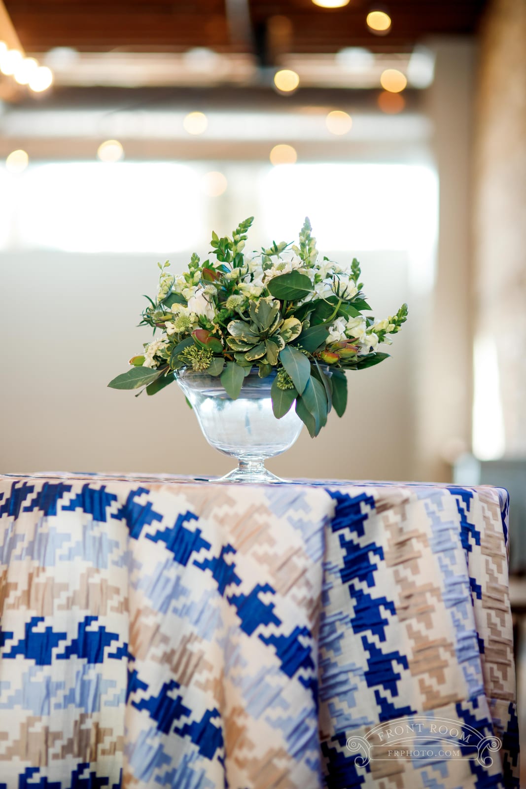 Napa Blue at a Windy City Linen event