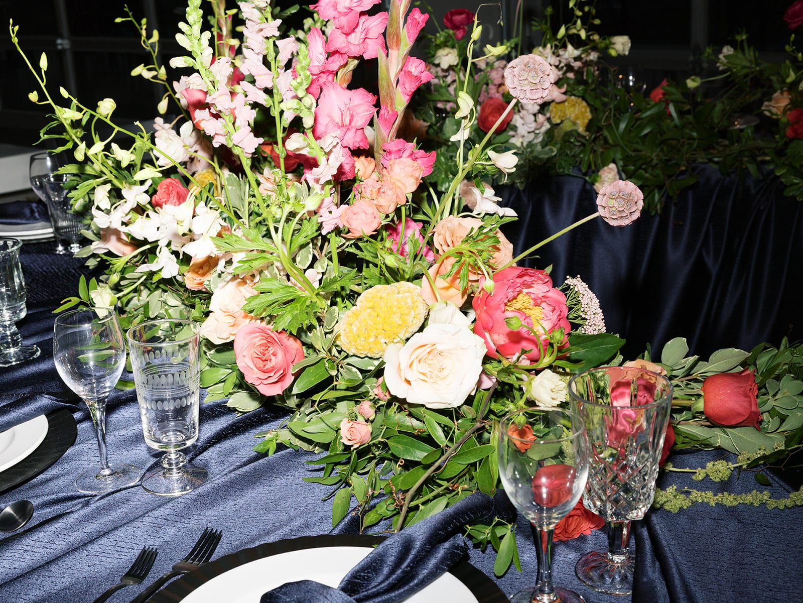 Verve Navy at a Windy City Linen event