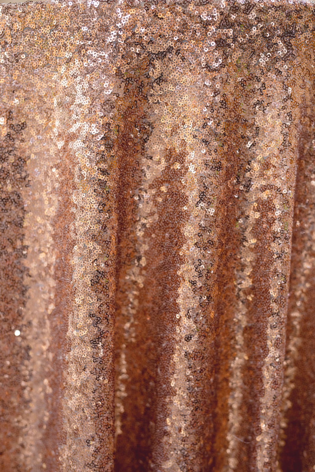 Sequins Rose Gold at a Windy City Linen event