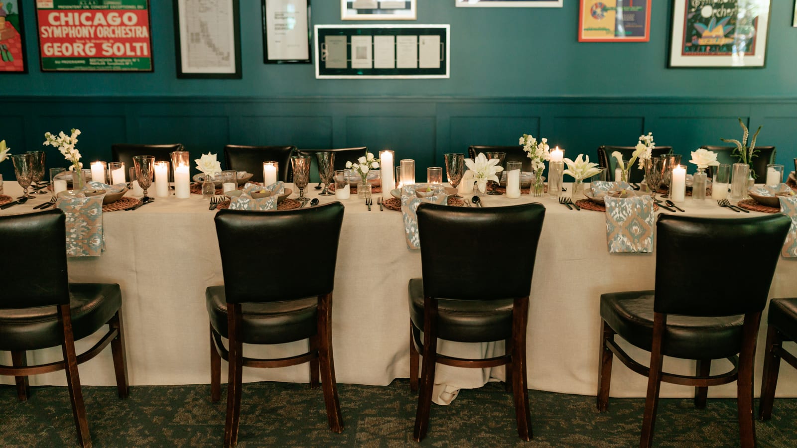 Mirage Sandstone at a Windy City Linen event