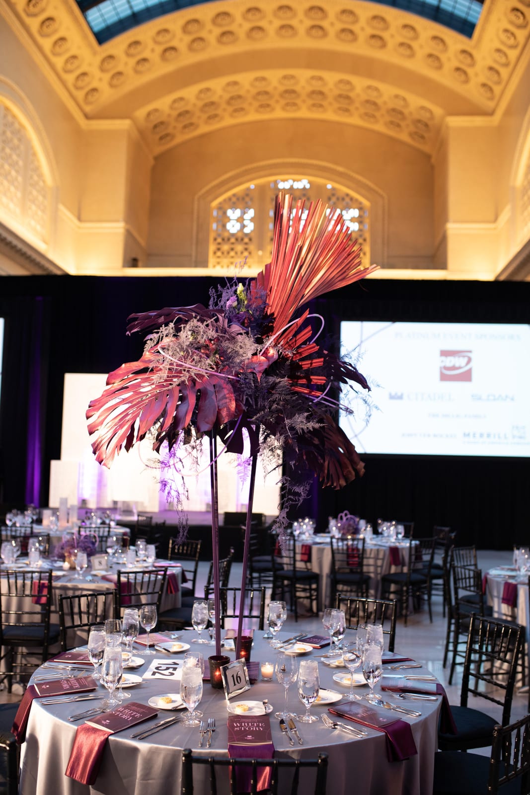Classic Solid Silver at a Windy City Linen event