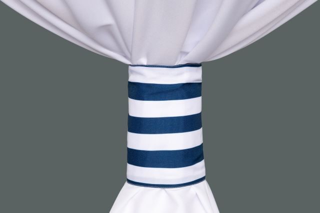 Specialty Navy White Stripe cuff