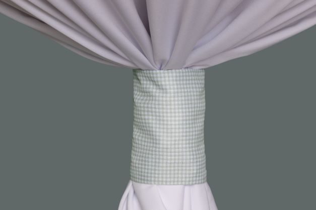 Specialty Willow Gingham Mini Check linen cuff