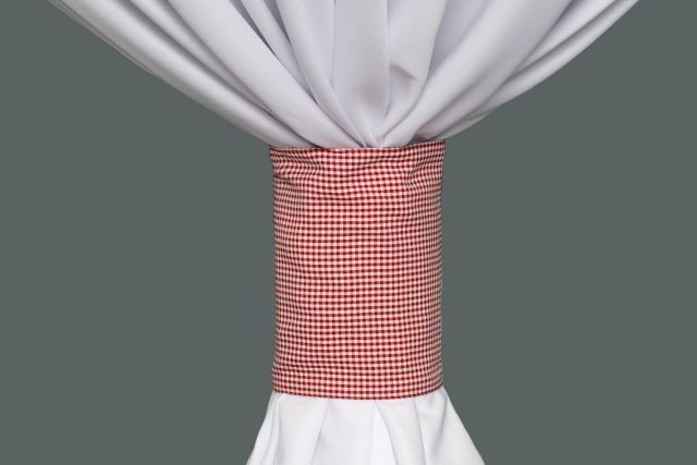 Specialty Red Gingham Mini Check cuff