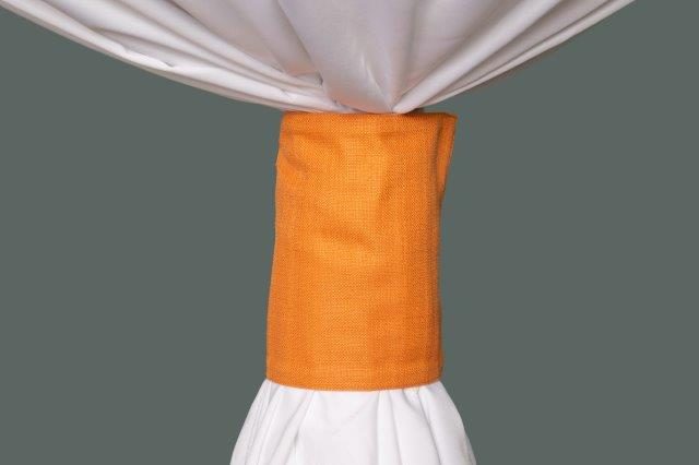 Jute Peach cuff