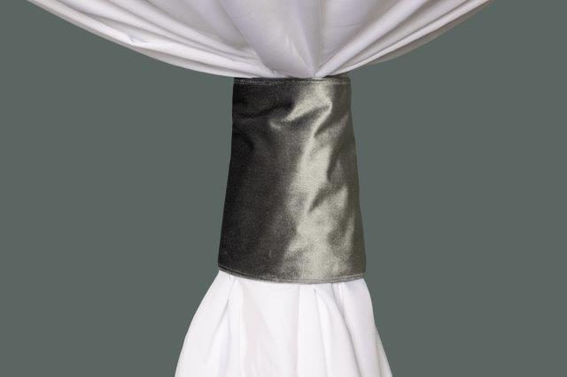 Specialty Velvet Charcoal linen cuff