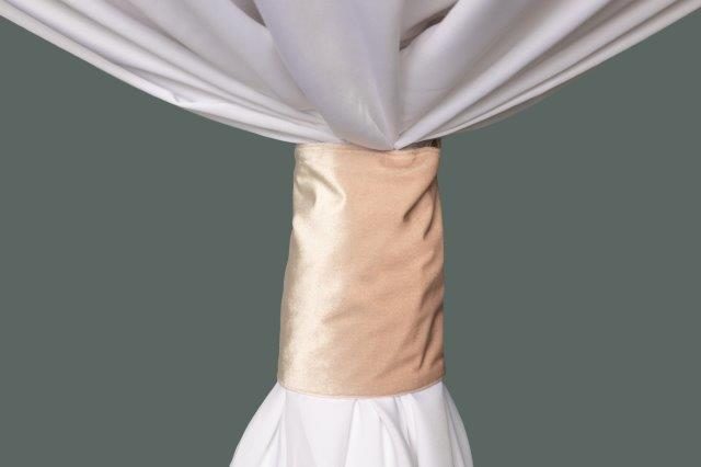 Specialty Velvet Ice Pink linen cuff
