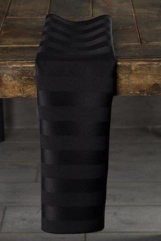 Imperial Stripe Black napkin