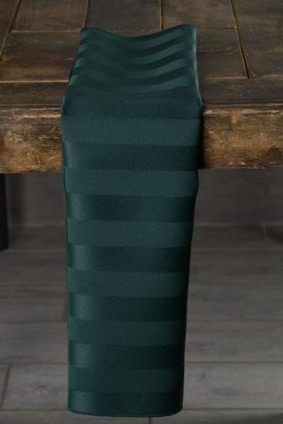 Imperial Stripe Forest Green napkin