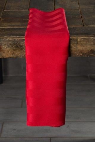 Imperial Stripe Red napkin