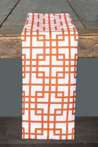 Specialty Matrix Burnt Orange napkin