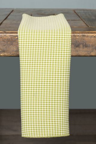 Specialty Apple Gingham Mini Check napkin