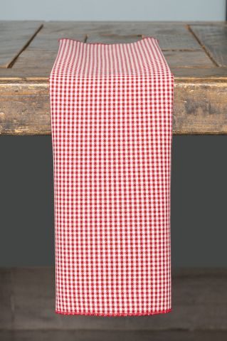 Specialty Red Gingham Mini Check napkin