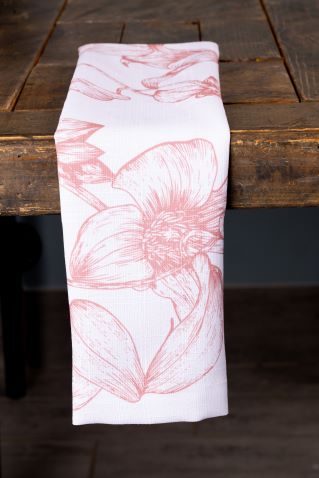 Specialty Hampton Botanical Rosé napkin