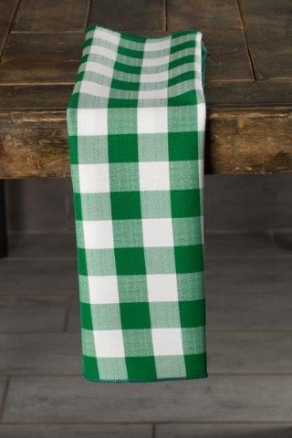 Picnic Check Green napkin