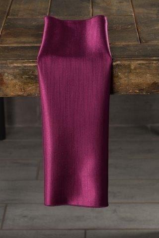 Shantung Plum napkin