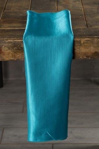 Shantung Turquoise napkin