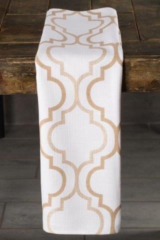 Specialty Geometric Gold Foil napkin