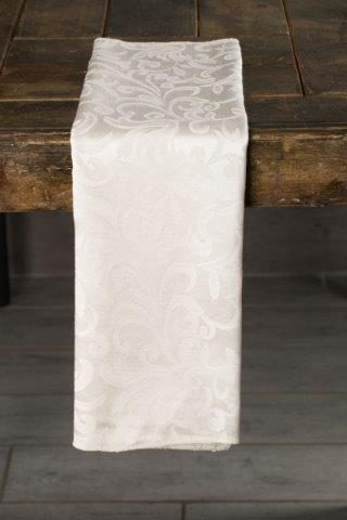 Specialty Somerset Ivory Damask napkin