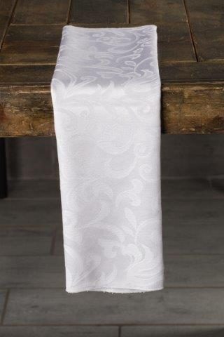 Specialty Somerset White Damask napkin