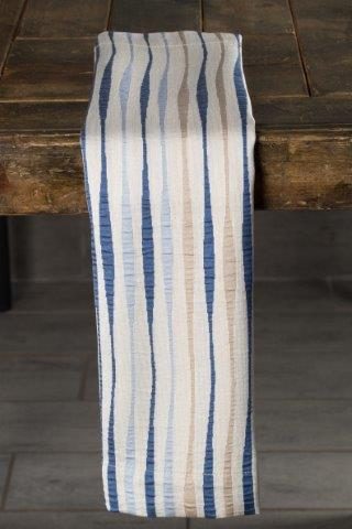 Specialty Sonoma Stripe Blue napkin